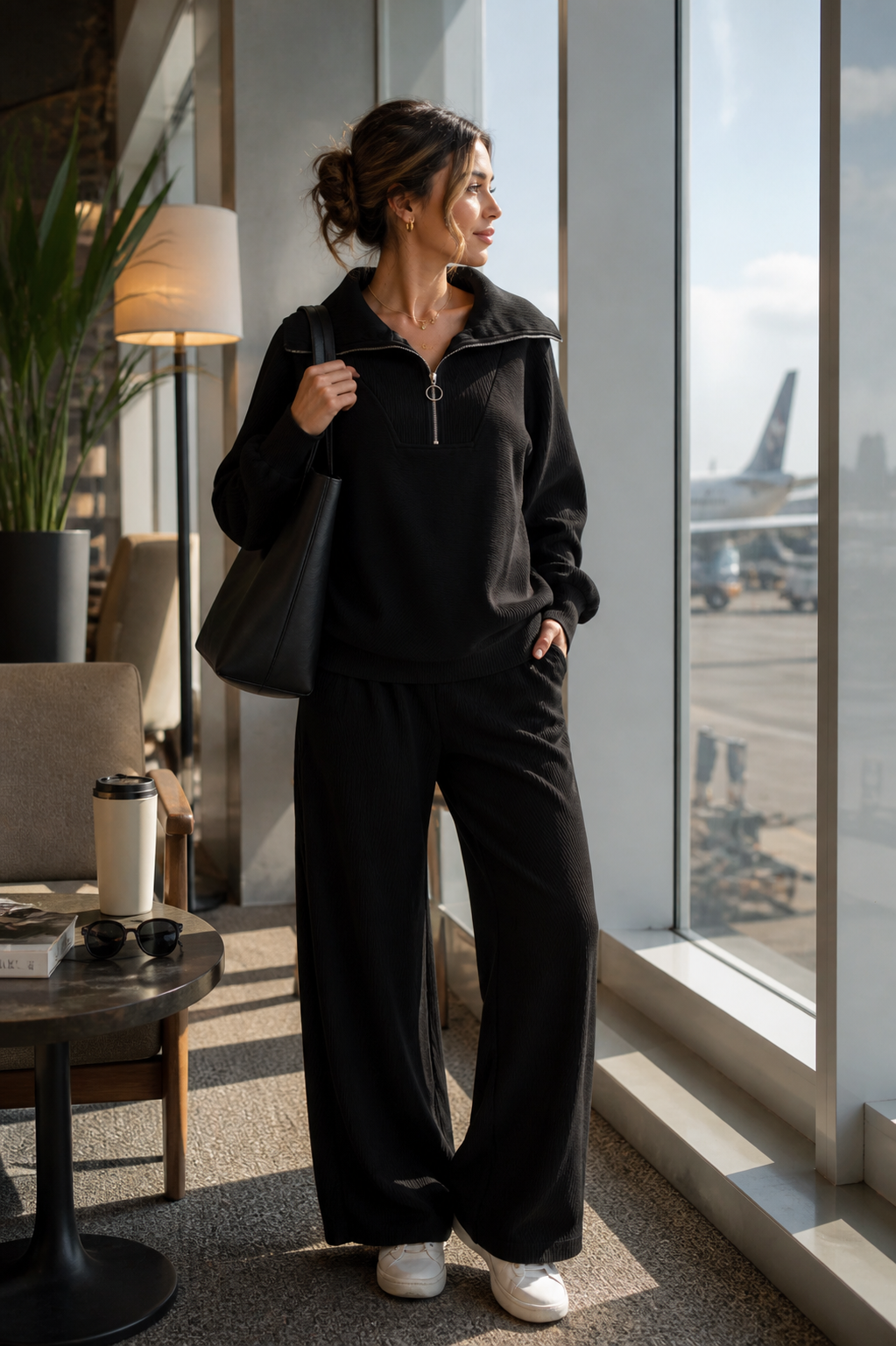 Black Airport Set