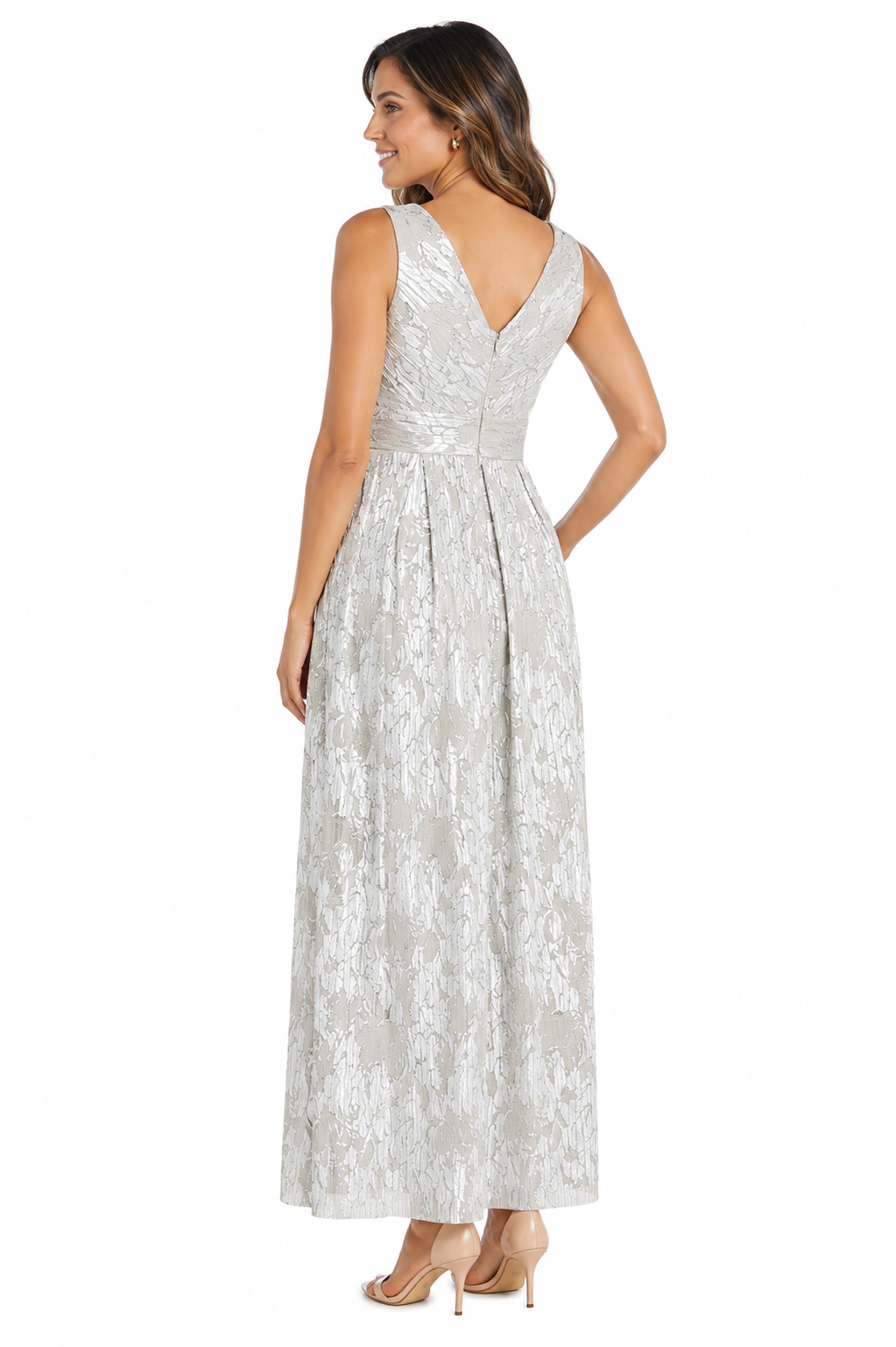 Casual Dress Champagne/ Silver