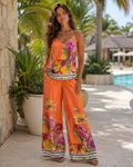 Floral Set Naranja
