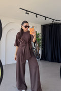 Comfy Set Long Brown