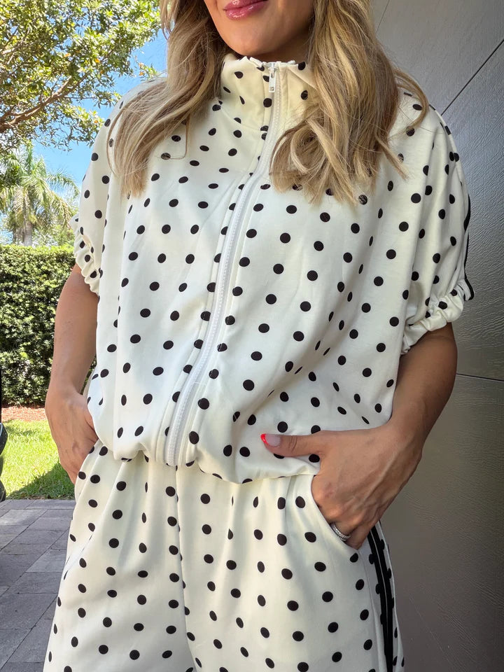 Polkadot Set White & Black