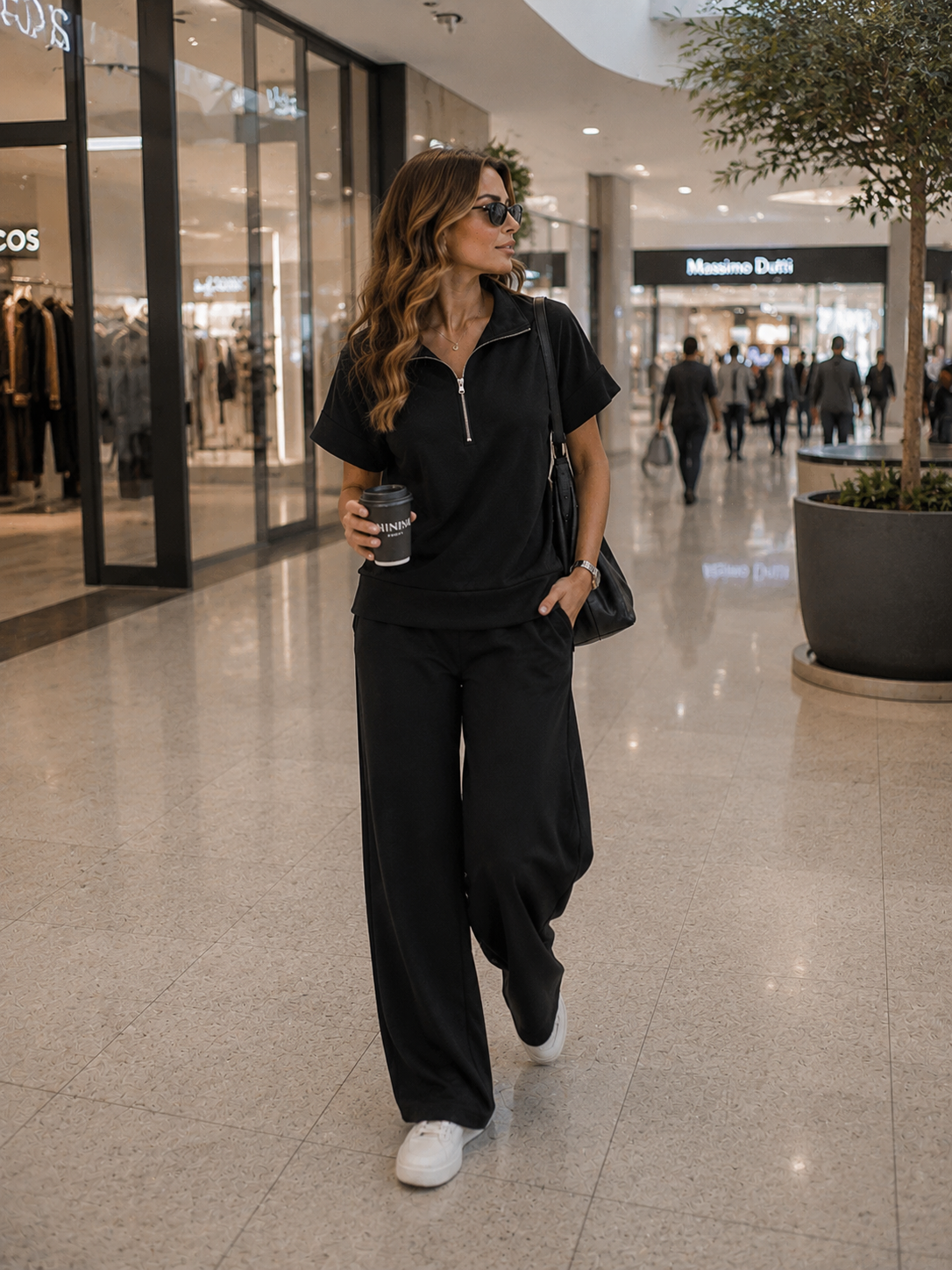 Black Scape Set Zipper
