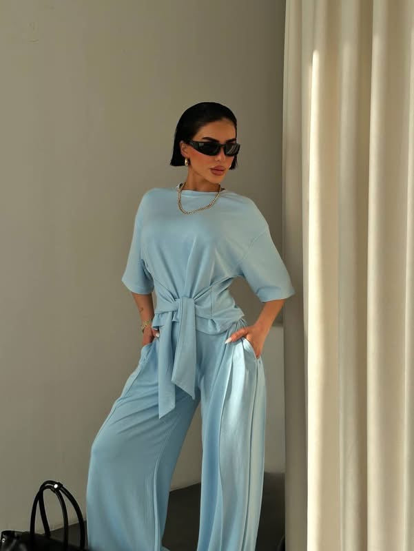 Comfy Set Long Baby Blue