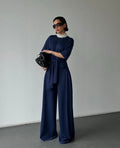 Comfy Set Long Navy Blue
