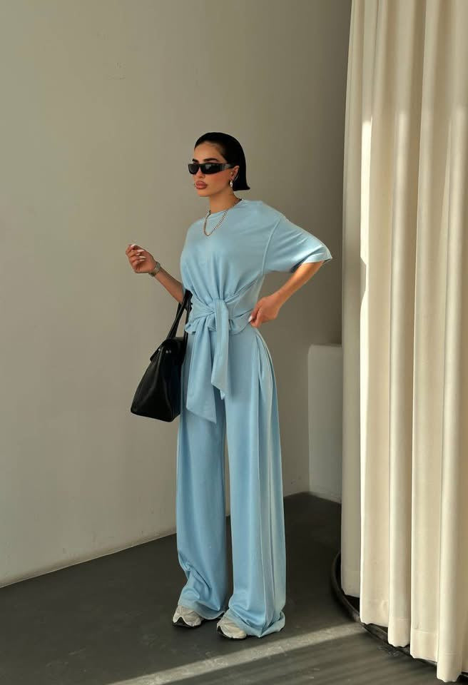 Comfy Set Long Baby Blue