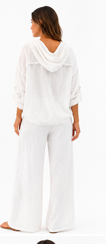 Linen Set 100% Italian White