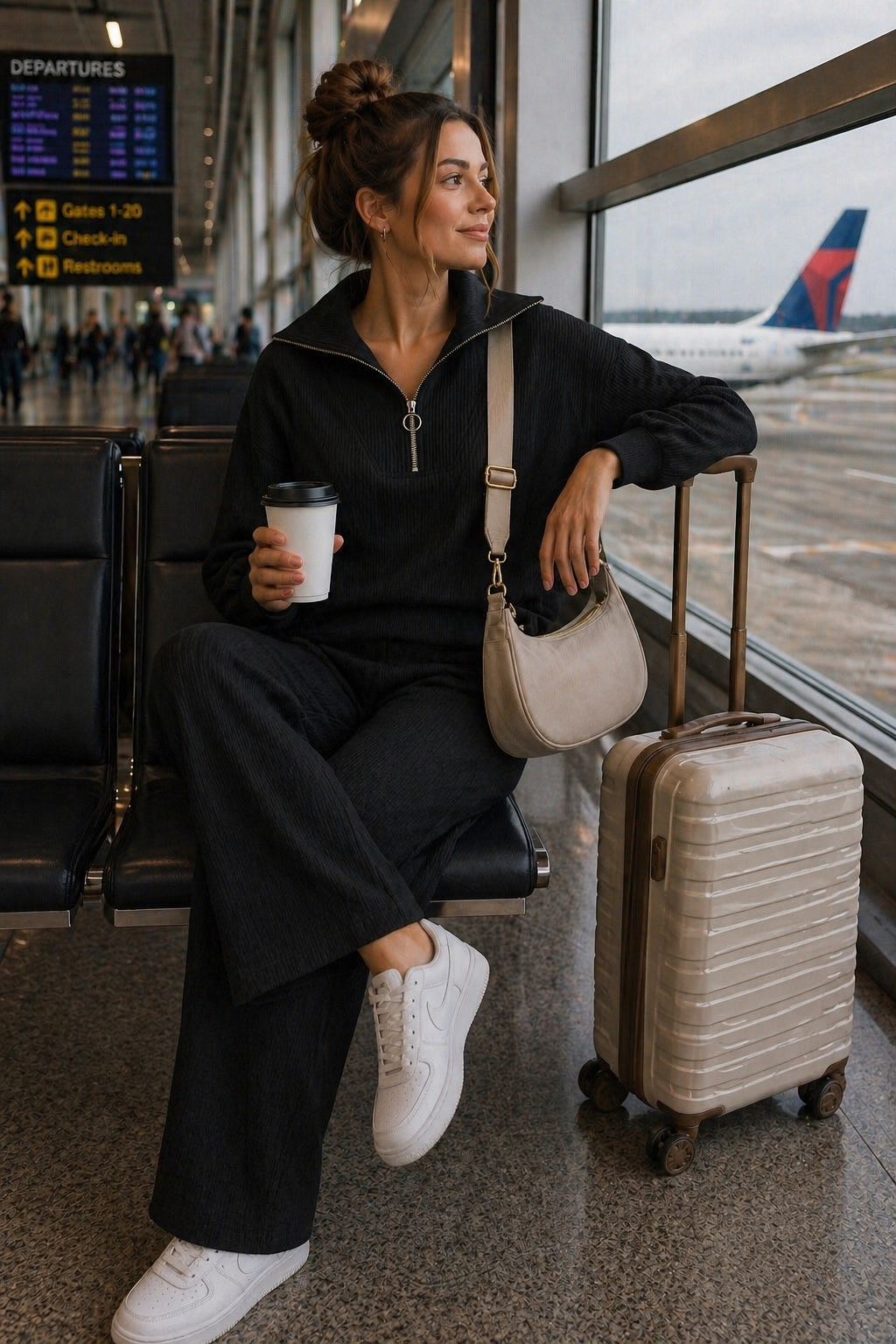 Black Airport Set
