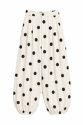 Barrel Pant Polkadot Ivory / Mocha