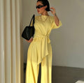 Comfy Set Long Brown Butter