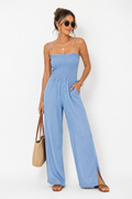 Denim Jumpsuit Light Blue